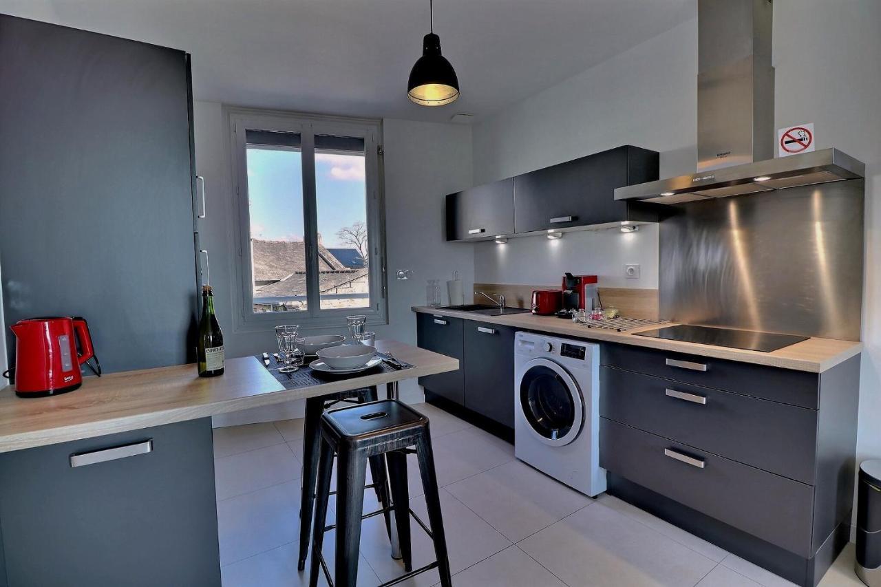 Appartement Logisy En Centre-Ville De Vitre I Logisy L'Indu ヴィトレ エクステリア 写真